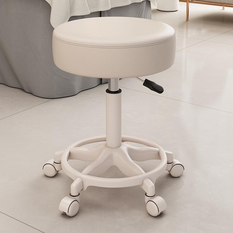 美容凳升降旋转滑轮圆凳子大工椅子师傅椅美甲化妆家用美容院