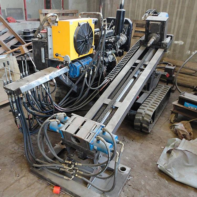 水平定向非开挖铺管钻机过路孔横向穿越拉管设备