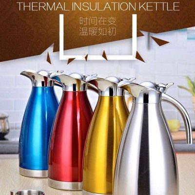 304不锈钢饭店餐厅酒店保温水壶保暖壶热水壶暖大容量欧式咖啡壶