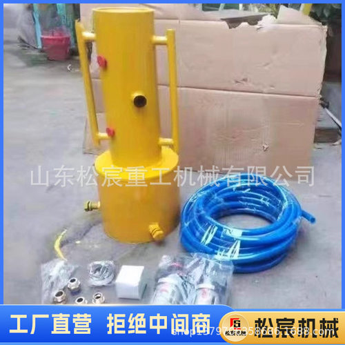 防汛打桩机抗洪抢险河堤植桩小型打钢管木桩便携手持式气动打桩机