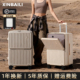 前置开口行李箱大容量女20寸密码 旅行拉杆登机箱24寸26寸旅游箱男