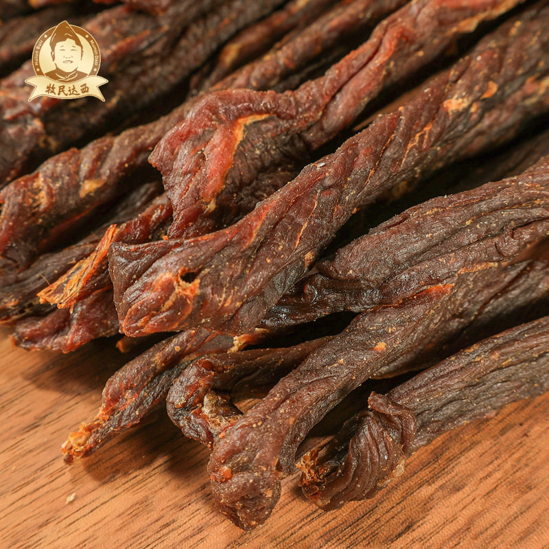 达西超干牛肉干250g/罐官方旗舰店