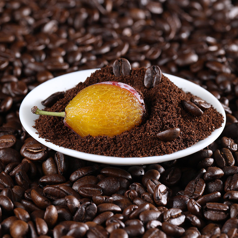 西梅黑咖啡无糖速溶减0脂 25g盒装精美式纯咖啡粉 农科院专用官方