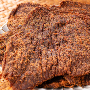 欢赞原切猪肉脯黑猪肉干干休闲解馋零食手撕即食猪肉干干肉脯闽南