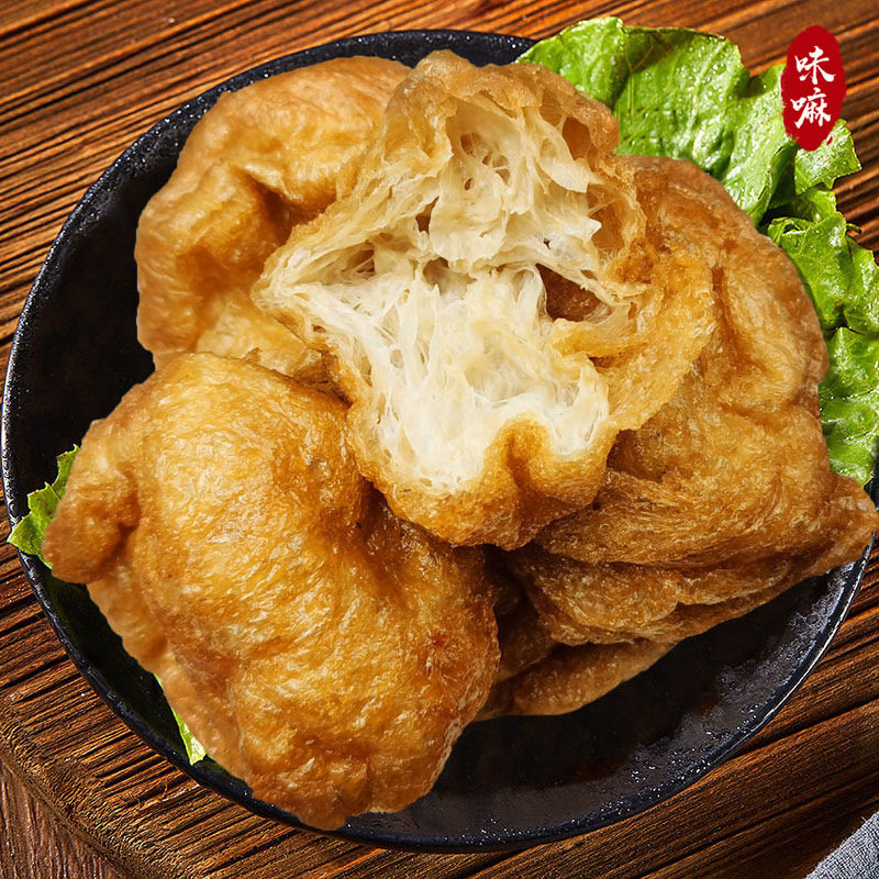天津风味油炸面筋独面筋涮火锅麻