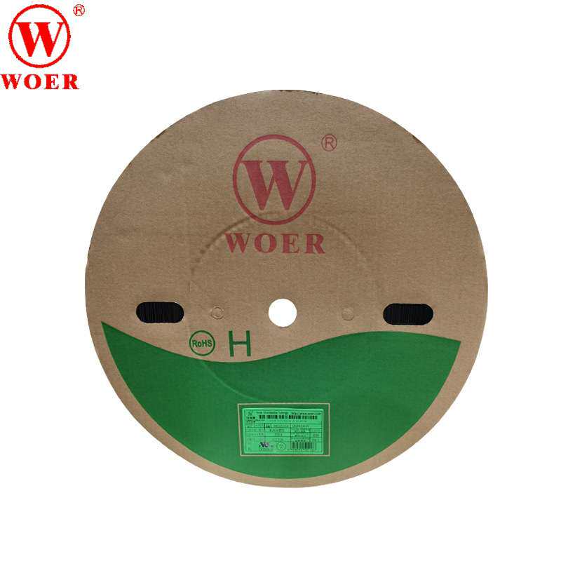 沃尔 WOER H管印字黑 11MM超薄 黑色热收缩套管 环保无卤绝缘阻燃
