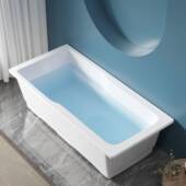 亚克力可移动免安装 1.7米浴盆 1.6 双层保温加宽加厚浴缸1.4 1.5