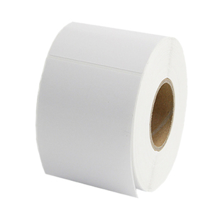 纸不干胶100 120竖版 标签纸碳带打印贴纸10 12.5cm 125条码 铜版