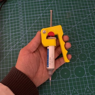 针筒锡膏锡浆挤出机焊油绿油助力器uv胶J助推杆助焊膏电子维修工