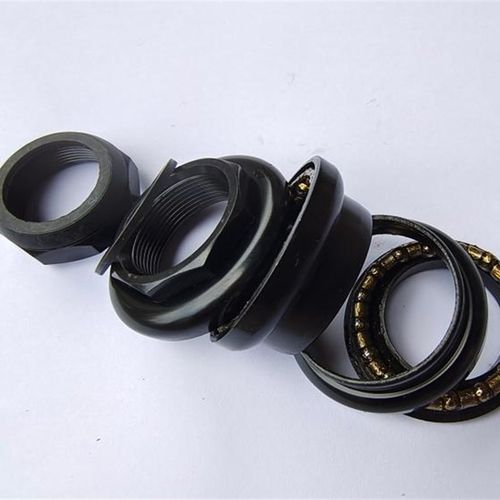 自行车志庆有牙头碗组34mm头管转25.4前堆高机头碗22.2把立27底档