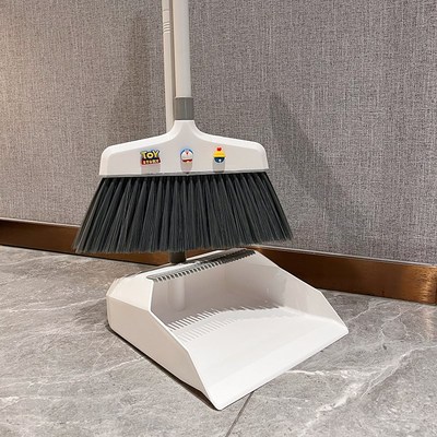 扫把簸箕套装组合高颜值家用扫帚结实耐用笤帚扫地垃圾铲不粘毛发