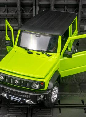 彩珀68271K仿真吉姆泥合金汽车模型声光越野车金属车模收藏摆件男