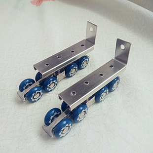 鼎兴8轮单杆移门吊轮 厨房卧室木门吊滑轮轴承移动推拉式轨道配件