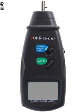 胜利DM6235P电机转速表接触式数字测量线速仪器 转速计DM6235P原