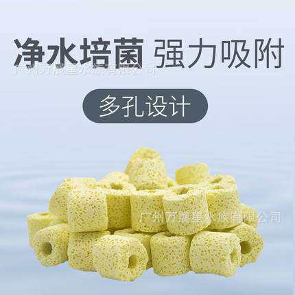 鱼缸过滤材料细菌屋净水培菌水族箱培菌底滤鱼池生化陶瓷环硝化菌