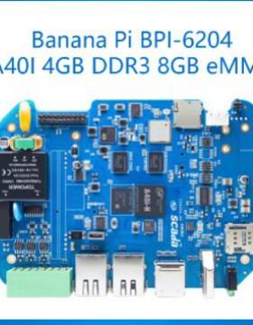 香蕉派BananaPiBPI-6204嵌入式单板工控机嵌入式工业控制网关