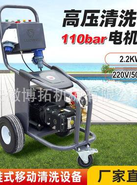 E1600电机款高压清洗机110bar电机款手推式养殖场可移动清洗设备