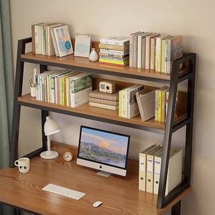 稳固桌面置物架学生书桌上书架收纳整理多层宿舍电脑桌面整理锦标