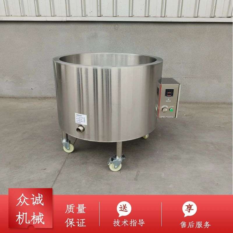 多功能油炸锅一机多用 小型不锈钢豆腐泡油炸机生物质颗粒油炸锅