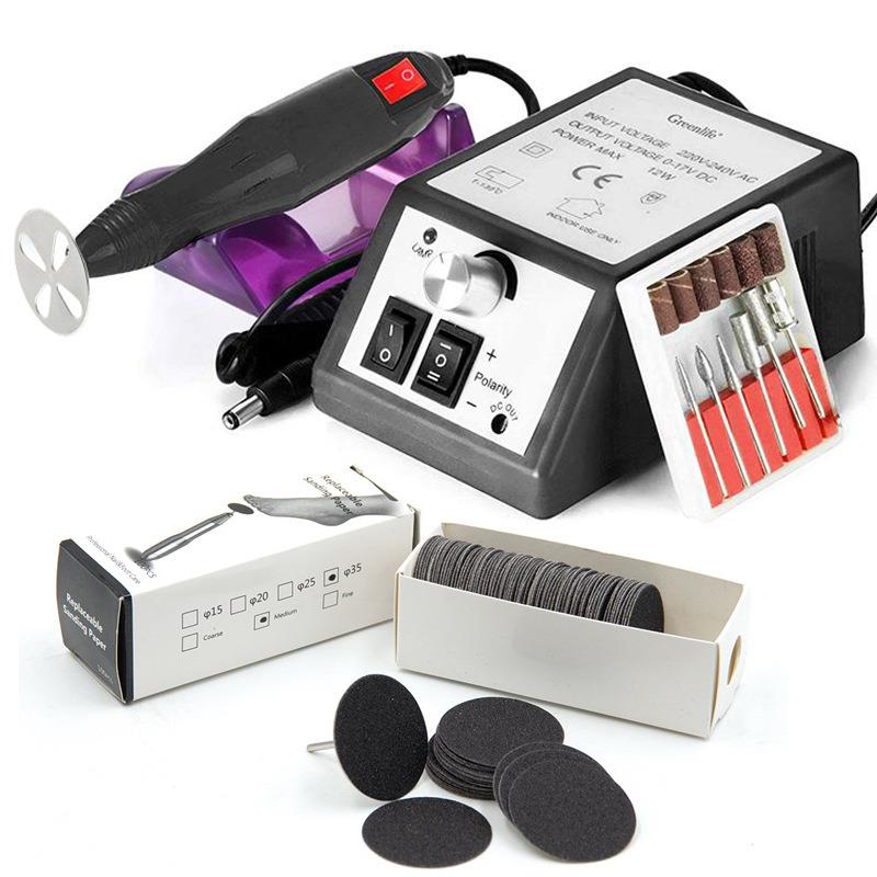 美甲打磨套装 指甲修整打磨片足底死皮硬茧打磨工具指甲磨脚磨片