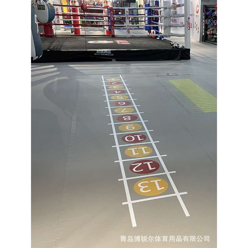 武术体操搏击运动地垫多功能卷垫比赛训练专用垫综合格斗垫子
