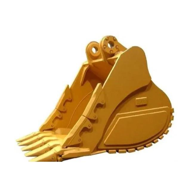 工程机械配件 挖掘机挖斗R500铲斗原装斗子 黄色500kg