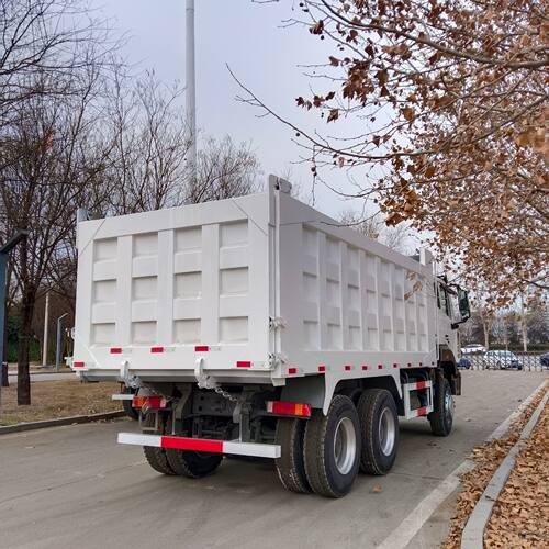 自卸翻斗车渣土运输后翻自卸运输车7米翻斗车非洲工程车