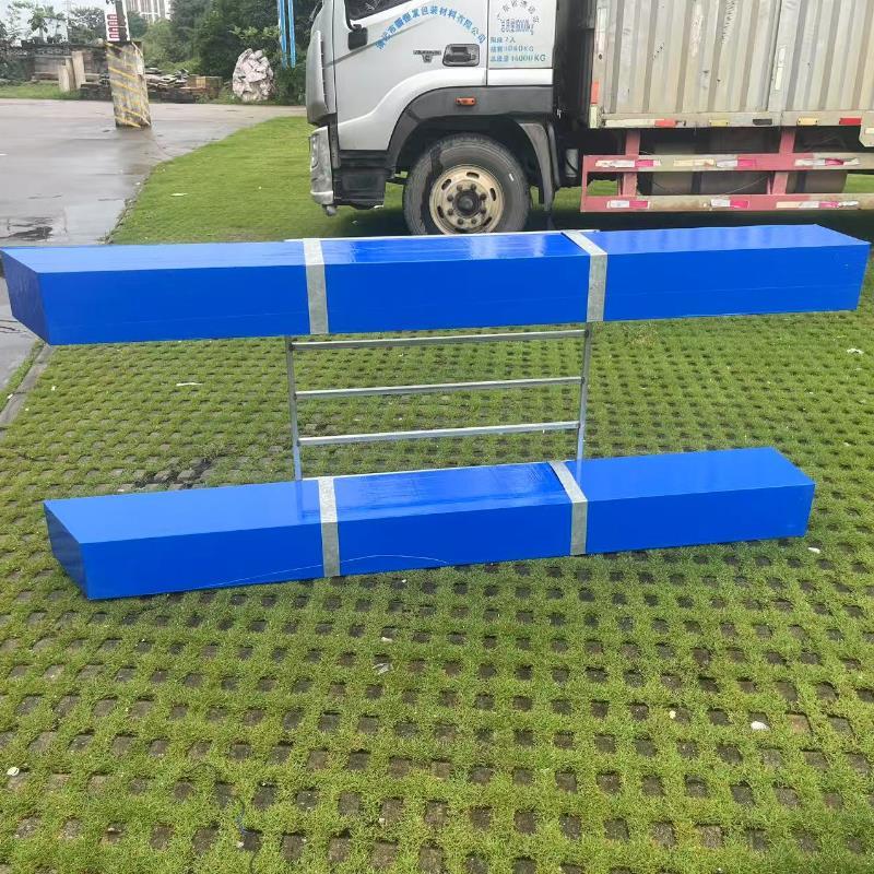 浮撒网捕鱼打鱼筏浮桶船钓鱼游艇浮桥平台双体浮船用实心泡沫加厚