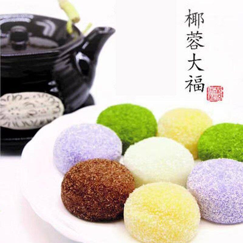 美滋味大福雪媚娘糯米团子日式甜品洋风椰蓉糯米滋白胖子 2包包邮