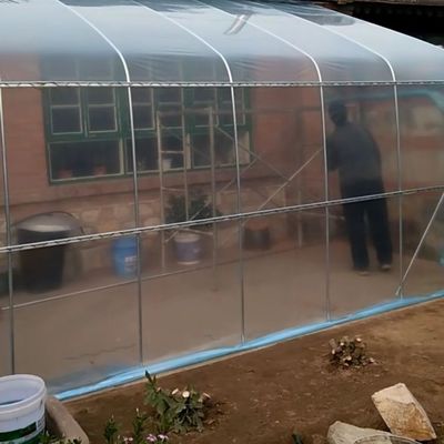 屋前暖棚全套保温平房农村庭院房间门大棚骨阳光房保暖棚家用庭院