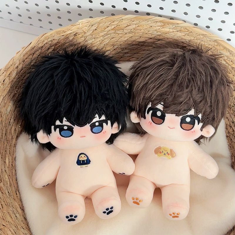 盗墓笔记吴邪张起灵属性20cm棉花娃娃可爱玩偶瓶邪正常体生日礼物