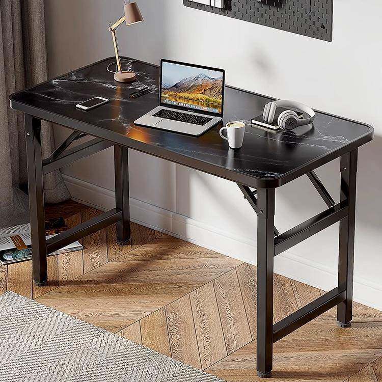 折叠电脑桌台式书桌学生家用卧室桌子简易出租屋工作台学习办公桌