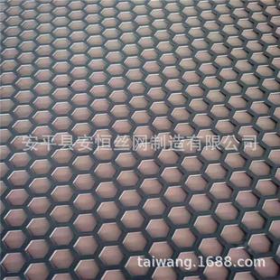 冲孔钢板网 圆孔六角孔金属板网 防护围挡钢板圆孔网 装饰洞洞板
