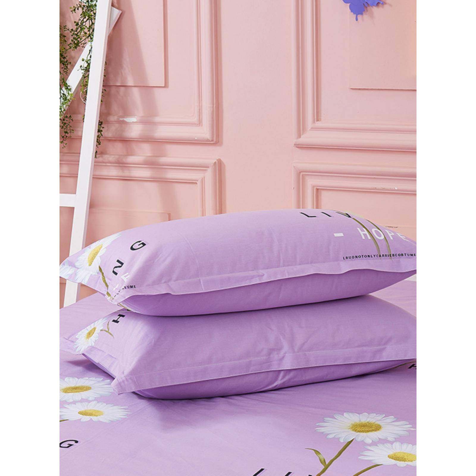 纯棉枕套一对装全棉加厚简约单人48*74学生枕芯套成人枕头套子,3C数码配件,其它配件,淘宝优惠券,粉丝福利购,淘宝优惠卷