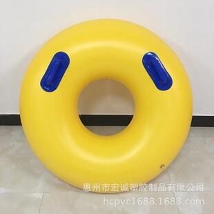 水上乐园滑道PVC充气皮筏充气单人滑水圈 多人划水圈
