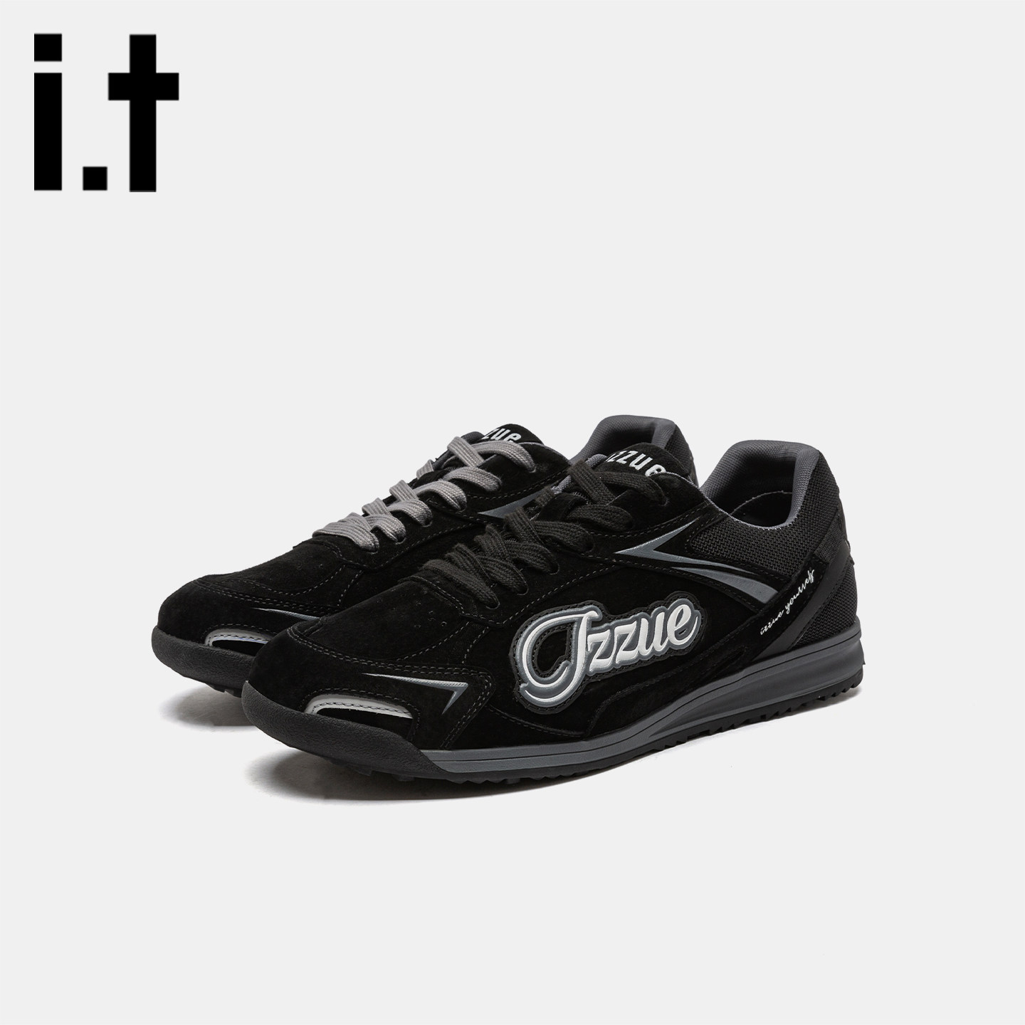 it izzue男鞋2025年秋季新款运动休闲旅游鞋百搭阿甘厚底德训鞋,流行男鞋,时尚休闲鞋,淘宝优惠券,粉丝福利购,淘宝优惠卷