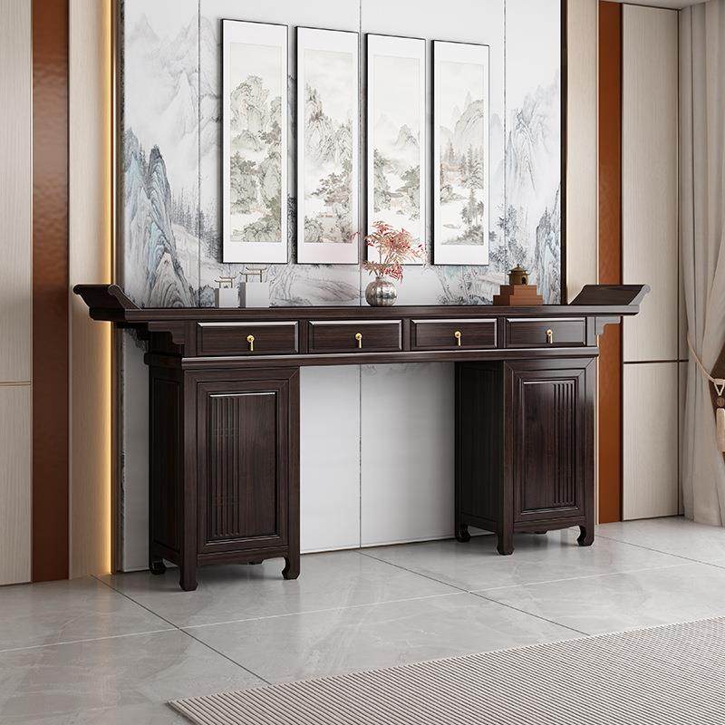 新中式中堂六件套条案桌家用供桌实木农村堂屋神台八仙桌四件套,自行车/骑行装备/零配件,更多零件/配件,淘宝优惠券,粉丝福利购,淘宝优惠卷