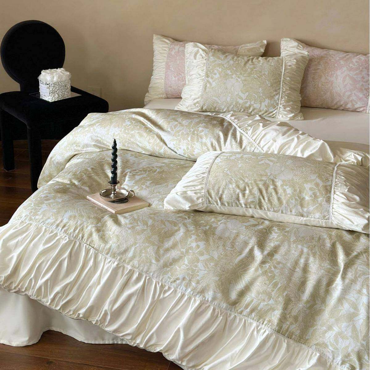 复古简约法式100S轻奢长绒棉数码印花系列床上用品家用四件套,3C数码配件,其它配件,淘宝优惠券,粉丝福利购,淘宝优惠卷