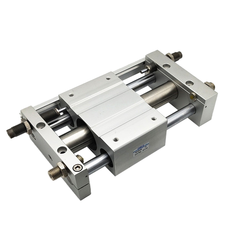 气立可型无杆气缸RMU10n/15/20/25/32/40-200/300/400/500带导轨