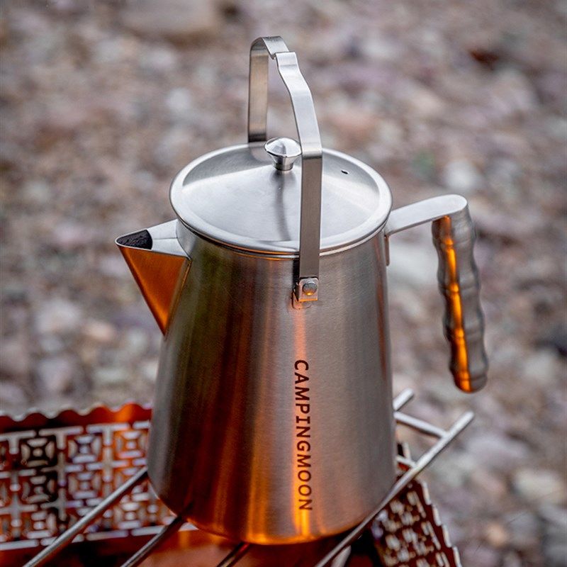 柯曼奶奶壶SW-6不锈钢一体成型大号茶壶手提开水壶露营篝火烧水壶,户外/登山/野营/旅行用品,户外烧水壶/茶壶/咖啡壶,淘宝优惠券,粉丝福利购,淘宝优惠卷