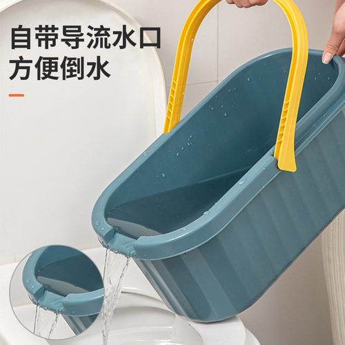 洗拖把桶长方形家用2023新款平板海绵拖把单桶墩布桶拖布桶拖地桶