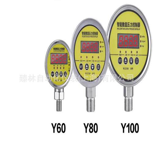 螺纹G1/2(4分）隔膜数显压力控制器差压Y820