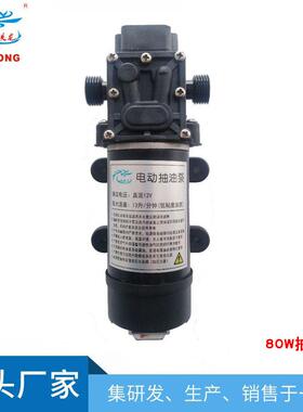 供应抽油泵汽车汽油泵抽油器电动隔膜泵12V80W抽柴油泵单泵