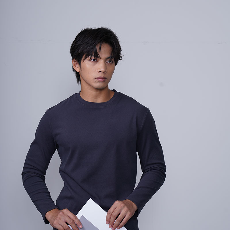 冬季男加绒保暖加厚内衣绒衣长袖衫圆领衫t恤体恤新款修身男装I