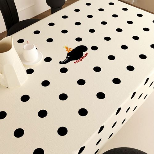 防水防油免洗防烫桌布简约现代iAng风桌垫长方形茶几布餐桌保护布