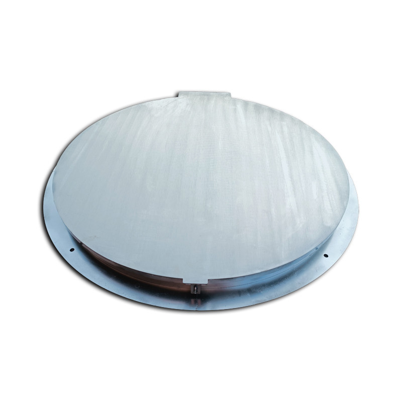 定制304不锈钢带锁防盗井盖圆形方形装饰家用高筒V窨井盖雨水篦子