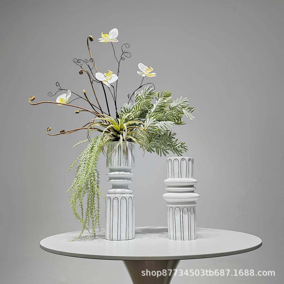 现代轻奢仿真花艺样板房客厅餐桌电视柜玄关花器高档干花软装摆放,畜牧/养殖物资,畜牧/养殖器械,淘宝优惠券,粉丝福利购,淘宝优惠卷