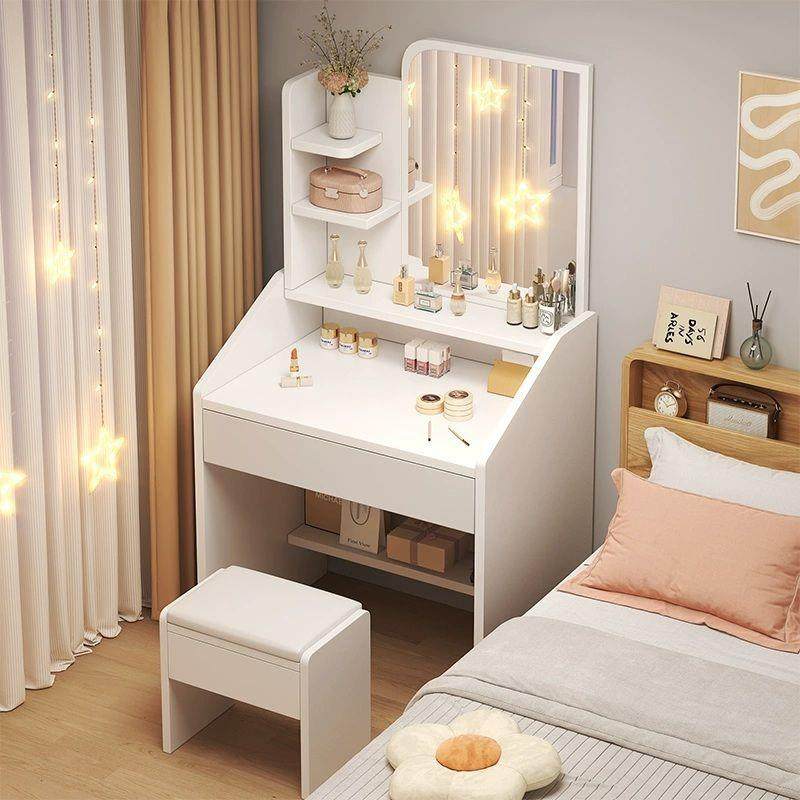 梳妆台现代卧室简约小型化妆柜一体小户型2025新款化妆桌子化妆台,3C数码配件,其它配件,淘宝优惠券,粉丝福利购,淘宝优惠卷