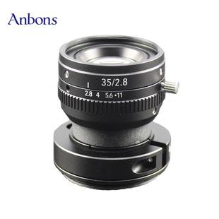 anbons适用华睿线扫工业相机镜头LS35mmF2.8M424k7um机器视觉镜头