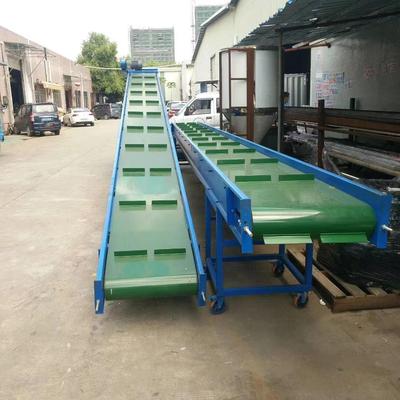 定 制宽度隔条防滑皮带输送机流水线输送带 大倾角 防滑皮带爬坡